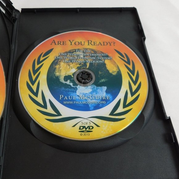 Are You Ready 3 DVD set 2011 Paul McGuire Documentary Conspiracy Theory Religion - Picture 7 of 8